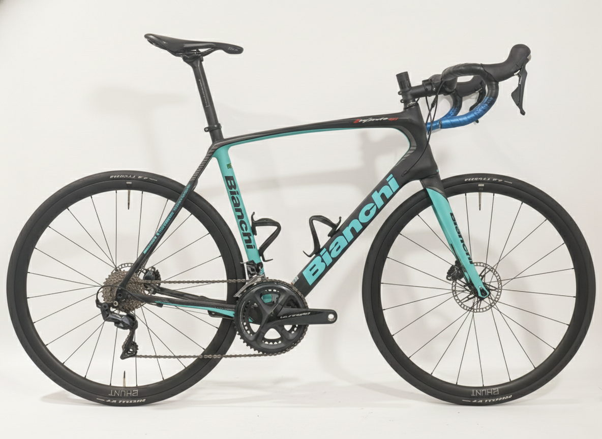 Bianchi - Infinito CV ディスクブレーキ - カーボンロードバイクレンタルシドニー