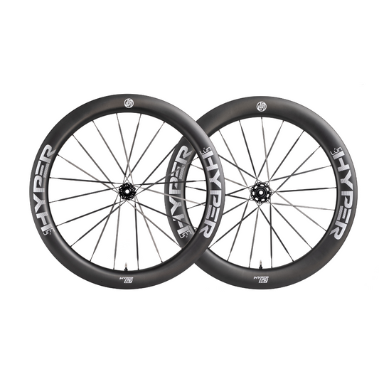 Winspace - HYPER 3 - Carbon Race Wheelset Rental - Disc Brake - 67mm rim depth