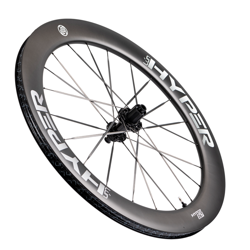 Winspace - HYPER 3 - Carbon Race Wheelset Rental - Disc Brake - 67mm rim depth