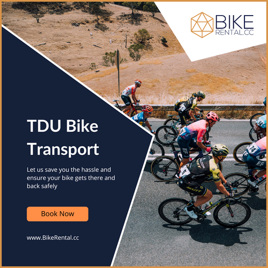 TDU バイク輸送 - シドニーからアデレードへの往復